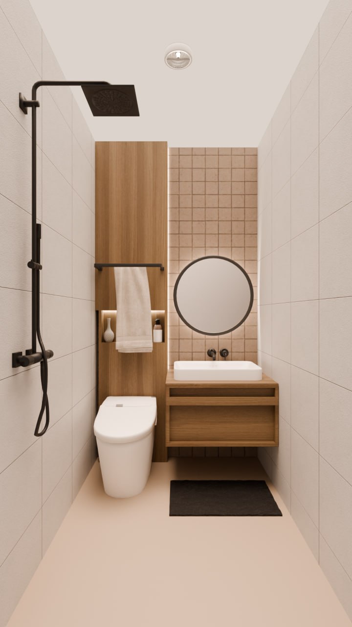Detail kamar mandi Go Sleep Hotel